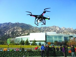 森林防火演習首用無人機