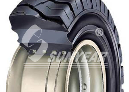 排水發(fā)電掛車的免充氣輪胎