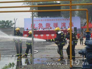 消防奮力參與“施救”