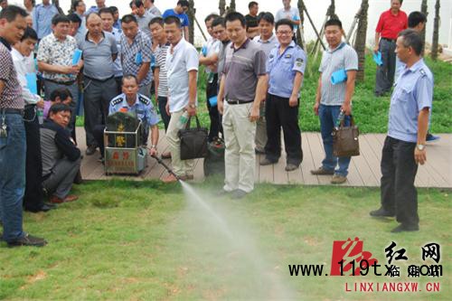 臨湘市森林防火隊伍培訓重在實戰演練