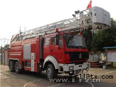 安仁縣斥資300余萬購置云梯消防車執勤