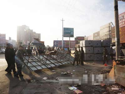 消防執(zhí)法現(xiàn)場(chǎng)