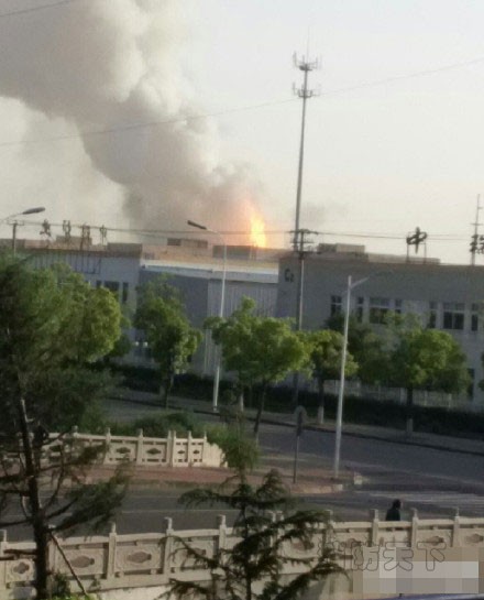蘇州火災：濃煙滾滾火光沖天 為&ldquo;清風&rdquo;紙巾生廠商