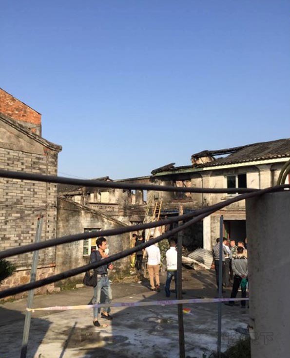 火災(zāi)現(xiàn)場(chǎng)