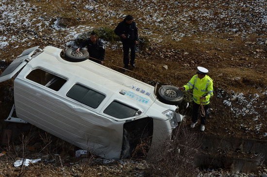 交警現(xiàn)場(chǎng)勘測(cè)