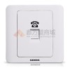 西門子(SIEMENS)一位電話插座/電話插座 (遠景)