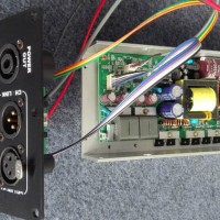 T2線陣DSP有源功放模塊8歐2x400W頻點(diǎn)任設(shè)開關(guān)電源