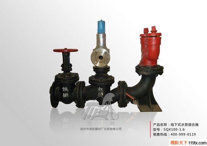 供應鐵獅SQX100/65-1.6地下式消防水泵接合器